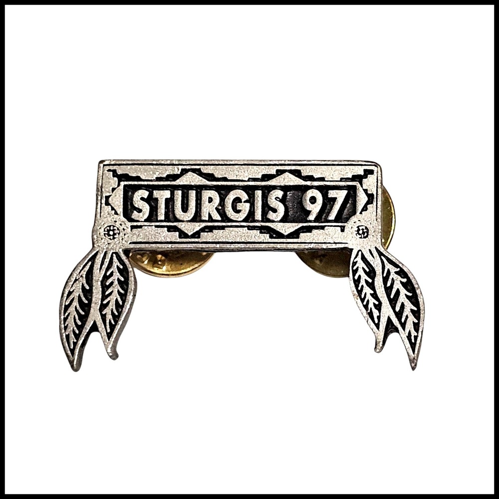 Sturgis 97 Pin Biker Motorcycle Rally Souvenir‎ Lapel Pinback